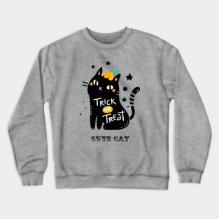 Cute cat Crewneck Sweatshirt